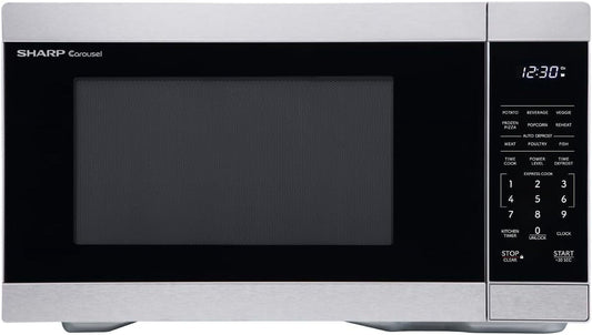 Countertop Microwave Oven with Removable 12.4