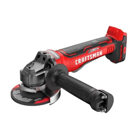 Craftsman V20* BRUSHLESS RP Cordless 4-1/2  Small Angle Grinder