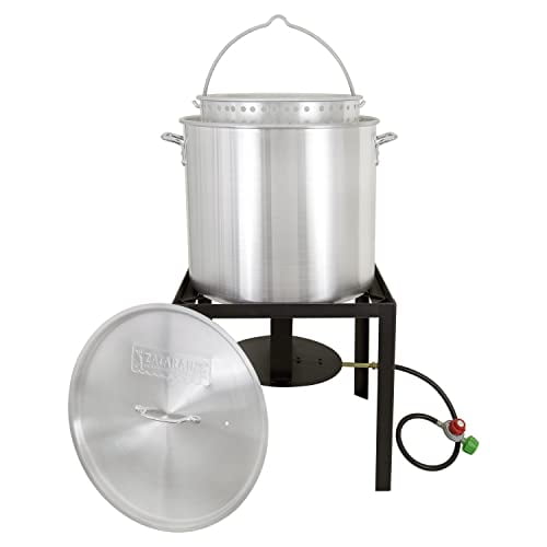 Crawfish Cooker Seafood Boiler Kit, 80 Quart
