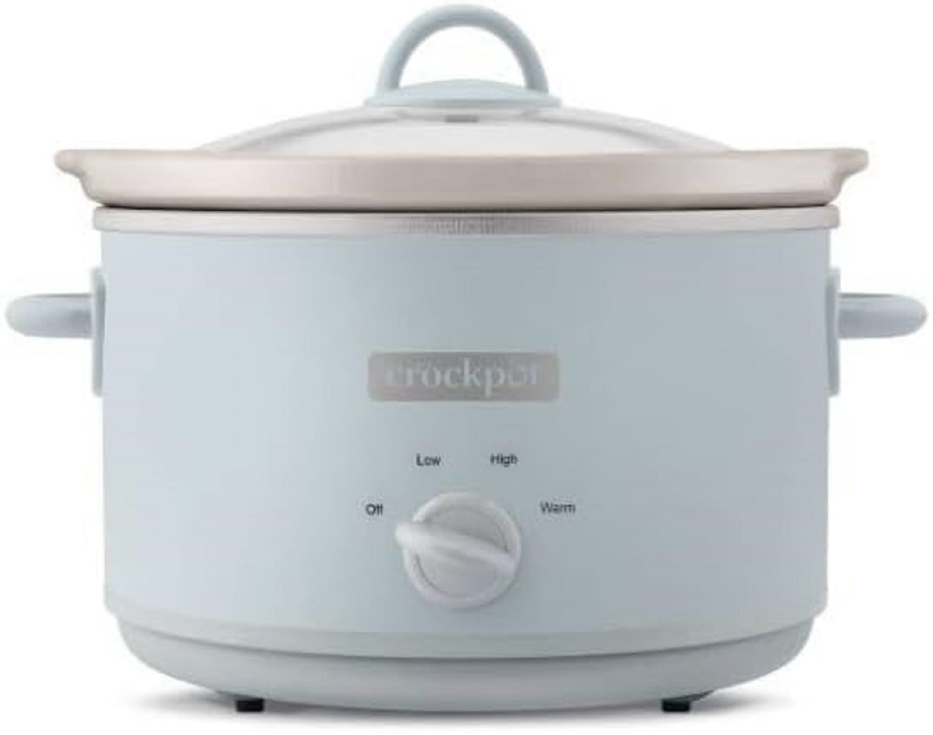 Crock-Pot Design Series 4.5 qt -Crock Light Blue Slow Cooker