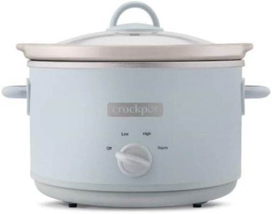 Crock-Pot Design Series 4.5 qt -Crock Light Blue Slow Cooker