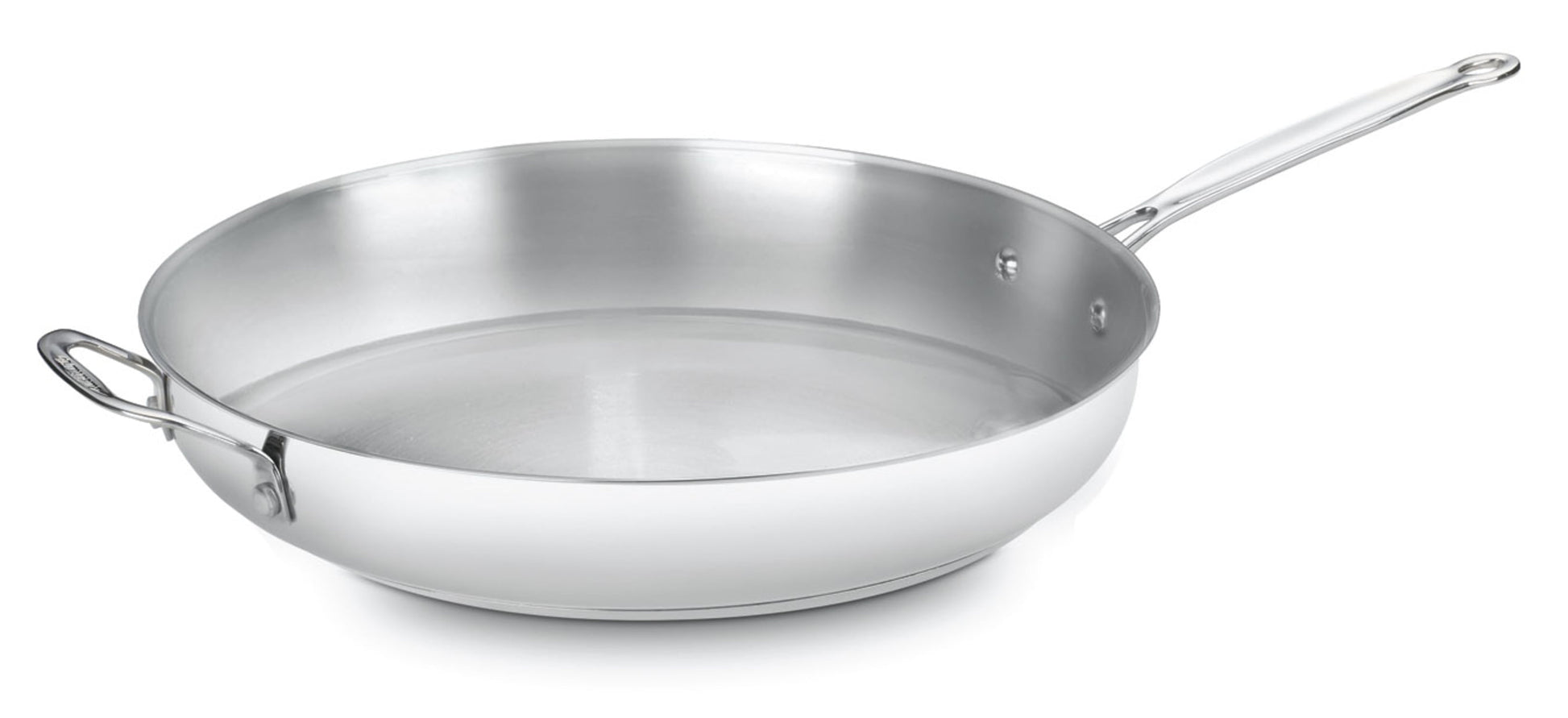 Cuisinart Chef's Classic Stainless 14" Skillet with Helper Handle, 722-36HP1
