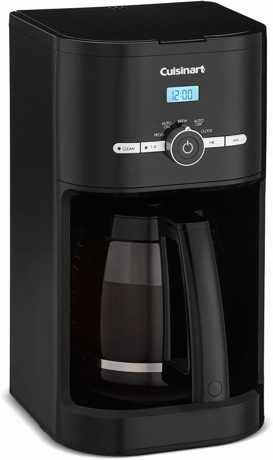Cuisinart Classic 12-Cup Programmable Coffeemaker, Black, DCC-1120BKNAS