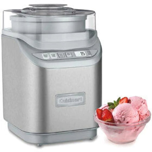 Cuisinart Gelateria Frozen Yogurt, Ice Cream, Gelato Sorbet Maker |ICE70C| 2-Quart