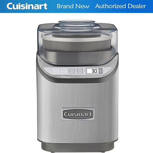 Cuisinart - ICE-70 Electronic Ice Cream Maker, Brushed Chrome
