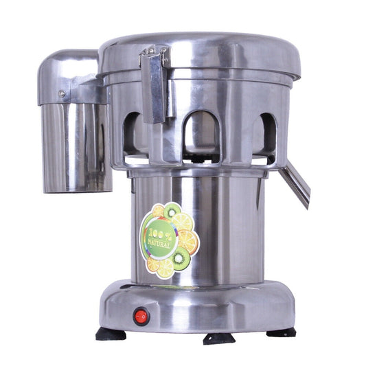 DENSET 370W Commercial Electric Fruit Juice Extractor Centrifugal Juicer Machine Silver