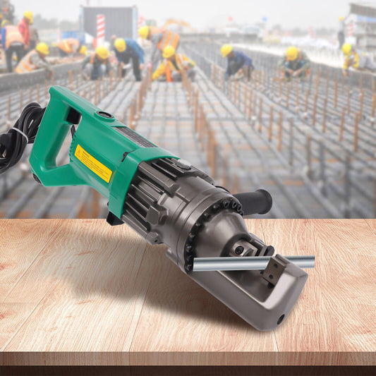 DENSET 4-16mm Electric Rebar Cutter RC-16 800W 5/8" Electric Hydraulic Dedicated Bender