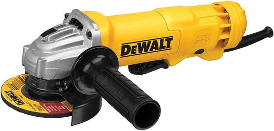 DEWALT Angle Grinder, 4.5 Inch, 11 Amp, With Paddle Switch DWE402