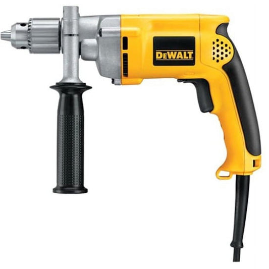 DEWALT Corded Drill, 7.8-Amp, 1/2-Inch, Variable Speed Reversible DW235G, Yellow