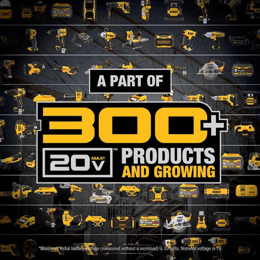 DEWALT DCD791 20V MAX XR 1/2" Brushless Drill Driver, 2Ah, 2000 RPM