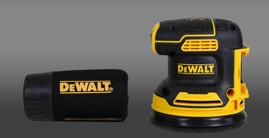 DEWALT DCW210B 20 W, 20 V, 5 in Cordless Random Orbital Power Sander, 12000 OPM