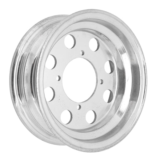 DEWIN Motorcycle Front Wheel Rim Aluminium Alloy Polished Wheel Vacuum Rim Replacement for Monkey Z50 Q50 8in Tires Motorcycle Accessory 8.86x3.23in