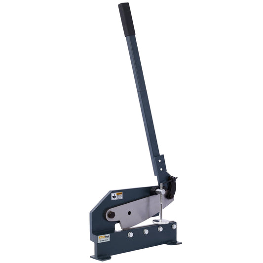 DUOSONG Industrial 10-Inch Sheet Metal Plate Shear, Solid Construction Mounting Type Metal Shear, High Precision Manual Hand Plate Shear Gray Metal Other