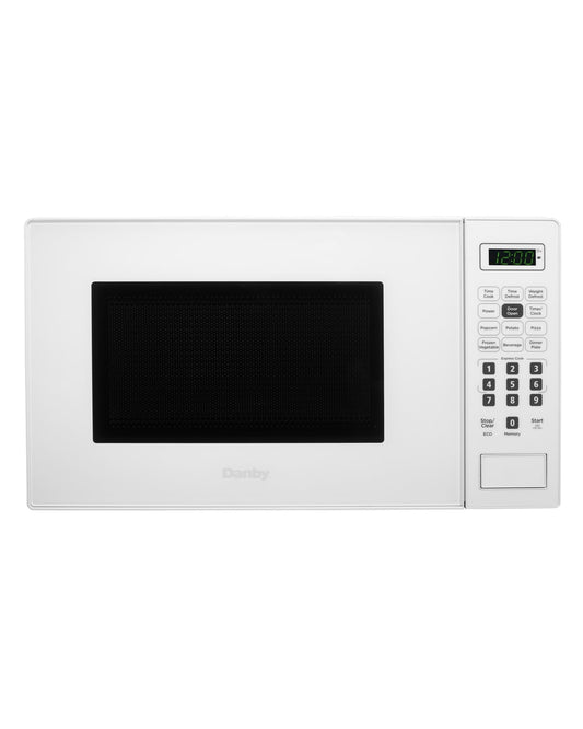 Danby 0.7 cu. ft. Countertop Microwave in White (DBMW0721BWW)
