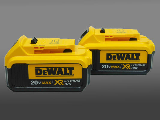DeWALT Max XR Lithium-Ion 20V 4Ah Battery DCB204 - Two Pack