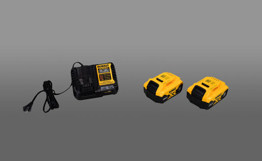 DeWalt DCB205-2C 20V Max XR (2) 5.0Ah Battery and Charger Starter Kit