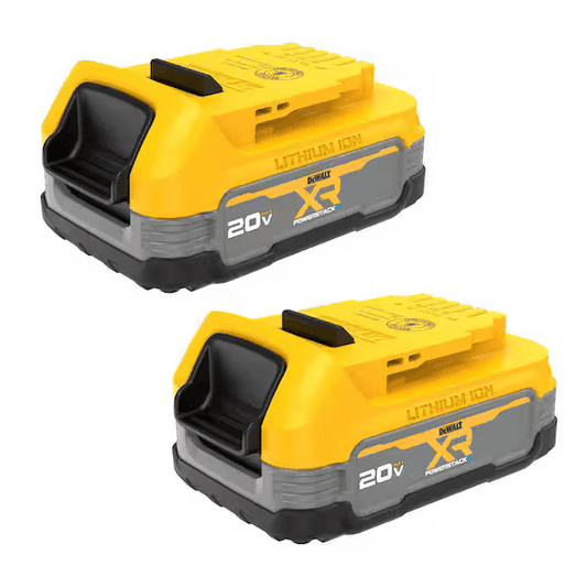 DeWalt DCBP034-2 20V MAX POWERSTACK 1.7 Ah Compact Battery (2-Pack)