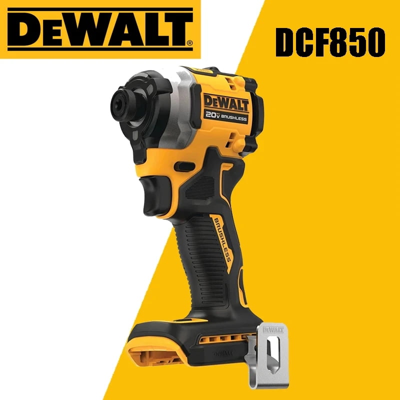 DeWalt DCF850 18/20V Max 1/4" Brushless 3 Speed Cordless Impact Driver with LED Work Light(Tool Only)