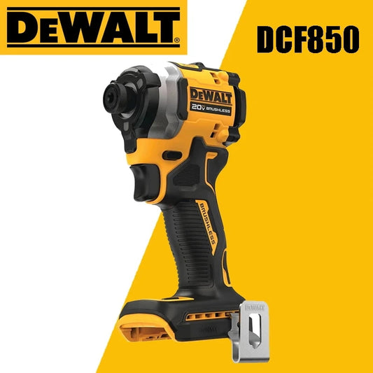 DeWalt DCF850 18/20V Max 1/4" Brushless 3 Speed Cordless Impact Driver with LED Work Light(Tool Only)