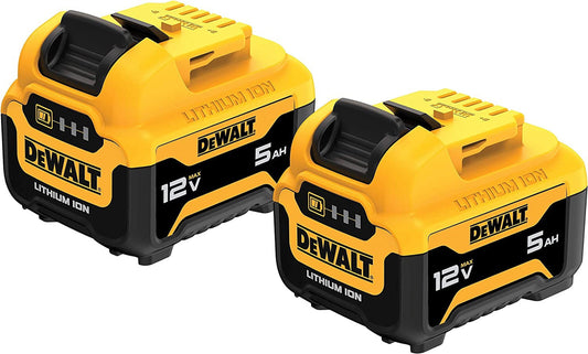 DeWalt Dcb126-2 12V Max 5Ah Lithium-Ion Batteries (2-Pack)
