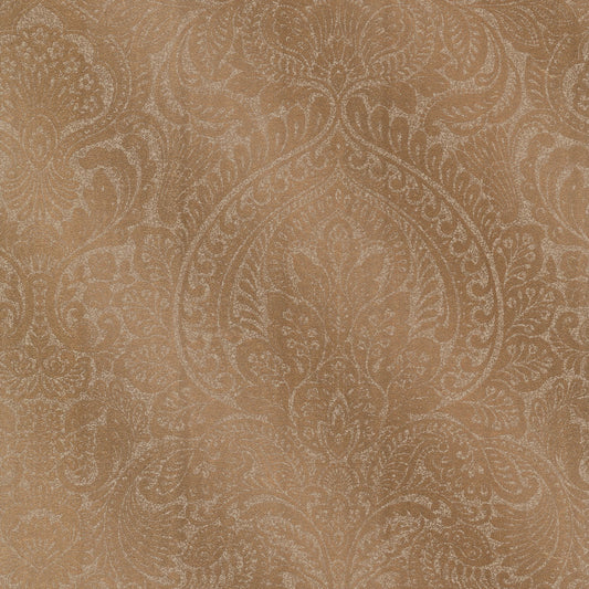 Decorline Alistair Copper Damask Wallpaper