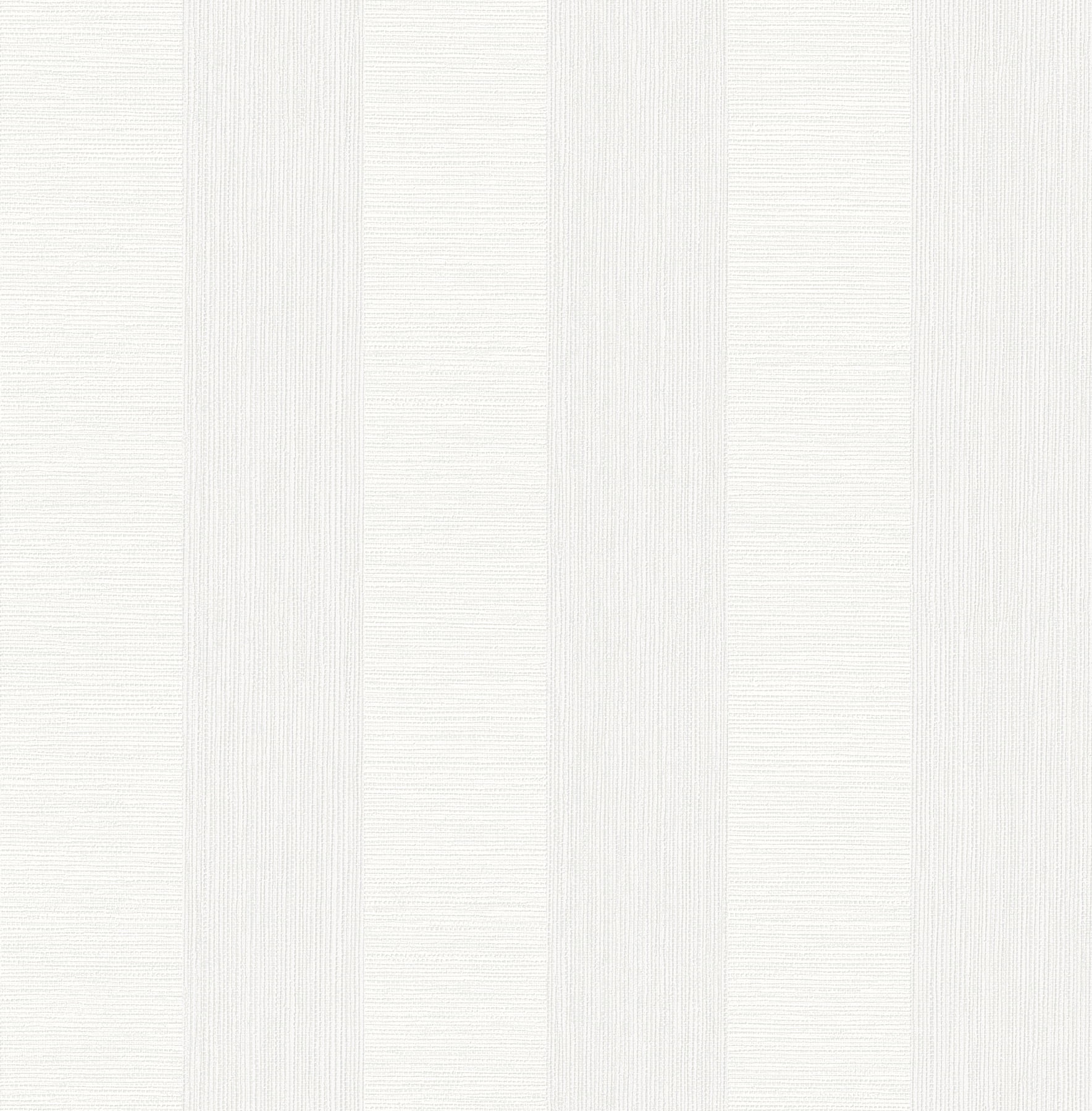 Decorline Intrepid White Textured Stripe Wallpaper