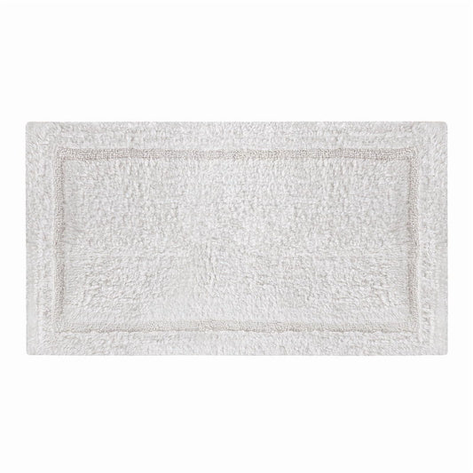 Delara Organic Cotton Reversible Bath Mat â€“ 3000 GSM, GOTS Certified, Ultra-Thick & Super Absorbent | Soft, Plush & Quick-Drying Bathroom Rug