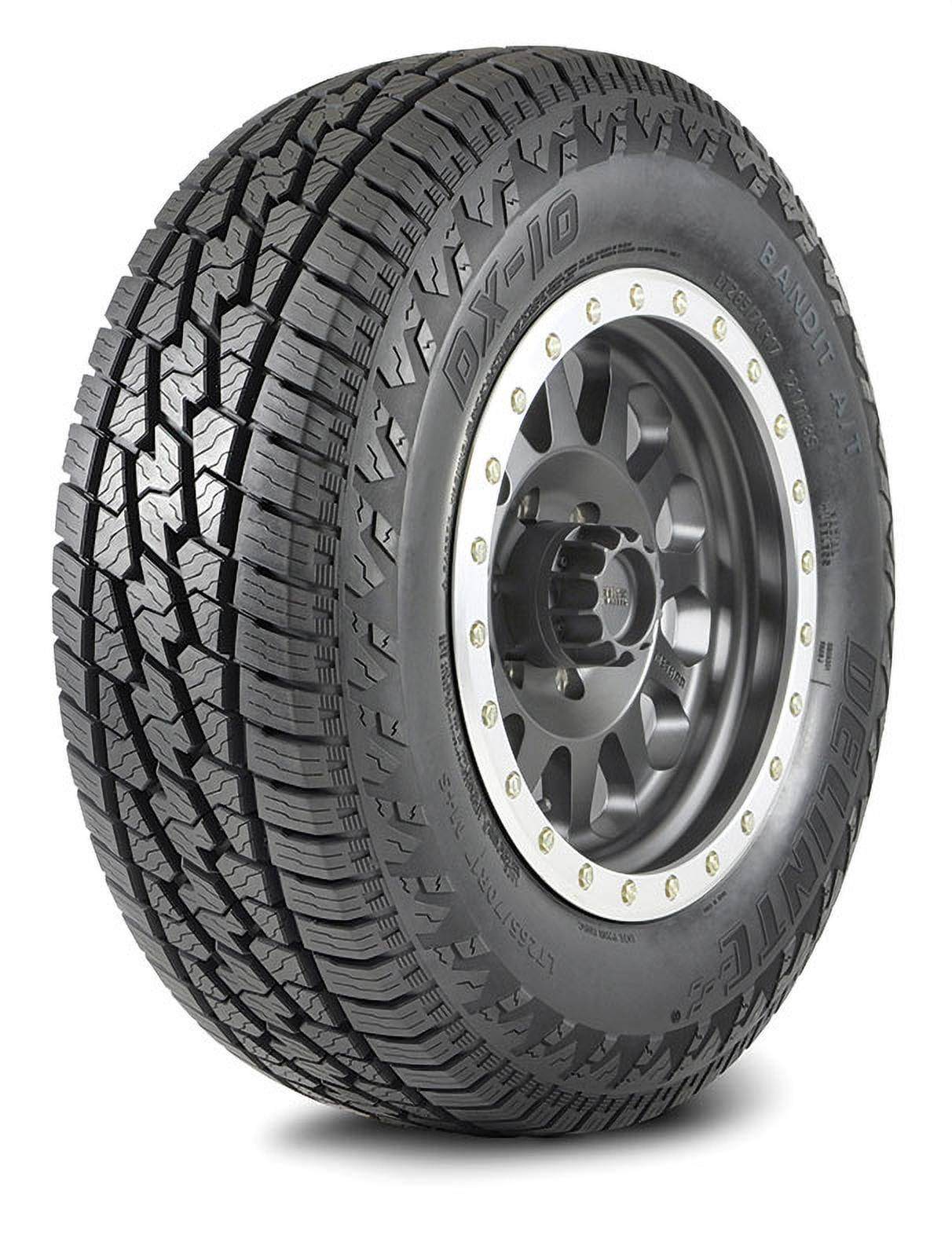 Delinte DX-10 Bandit A/T All Terrain LT275/65R18 123/120S E Light Truck Tire Fits: 2019-23 Chevrolet Silverado 1500 LT Trail Boss, 2004-08 Ford F-150 FX4