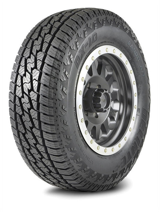 Delinte DX-10 Bandit A/T All Terrain LT275/65R18 123/120S E Light Truck Tire Fits: 2019-23 Chevrolet Silverado 1500 LT Trail Boss, 2004-08 Ford F-150 FX4