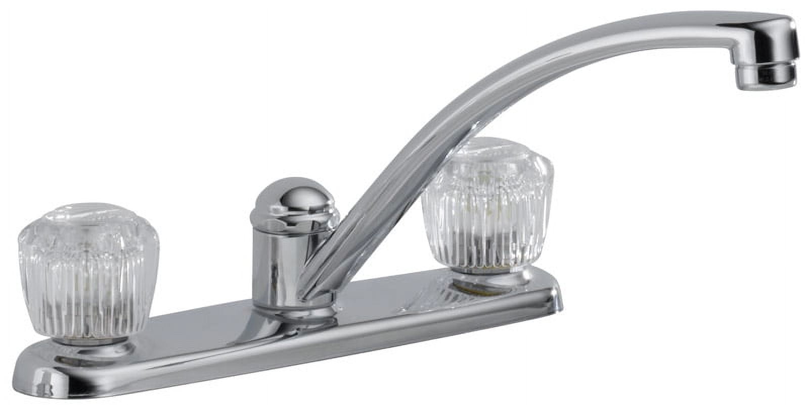 Delta Classic Cocina Cromada Dos Asas Faucet