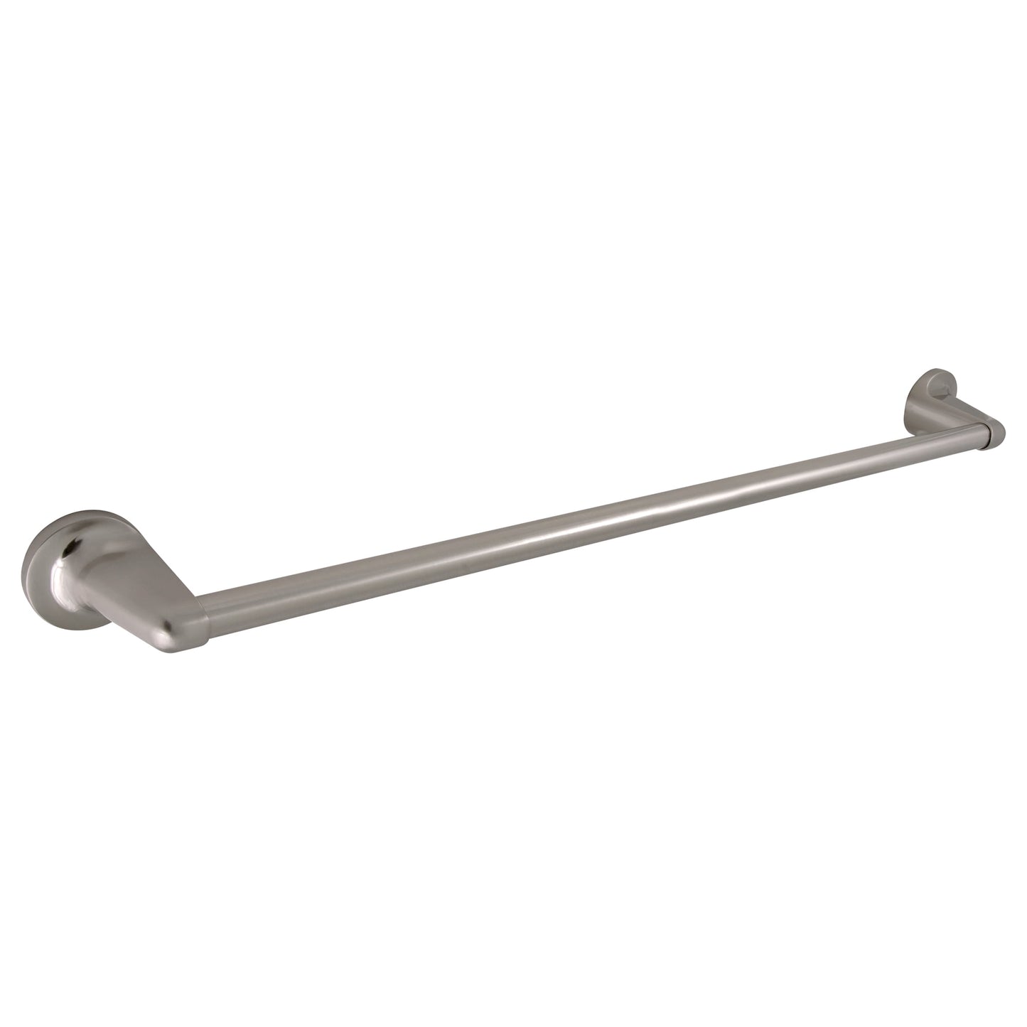 Design House Alta Bay Wall Mount Bathroom 24" Towel Bar, Brushed Nickel