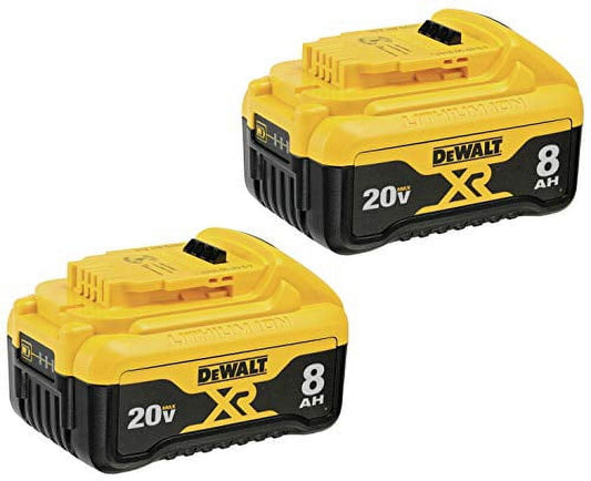 Dewalt-DCB208-2 20V MAX* XR 8Ah Battery-2 Pack