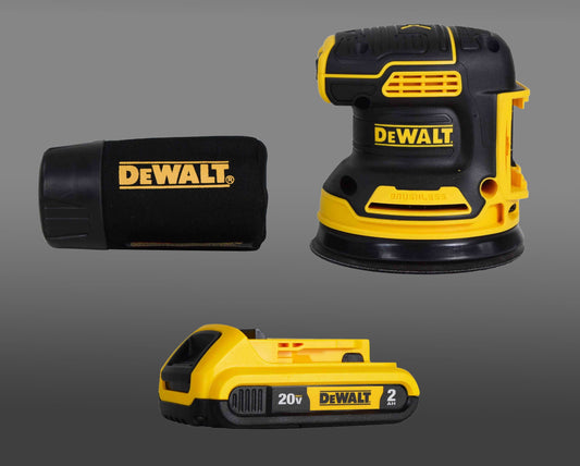 Dewalt DCW210B 20V 5" Orbital Sander w/ DCB203 20V 2.0AH Compact XR Battery