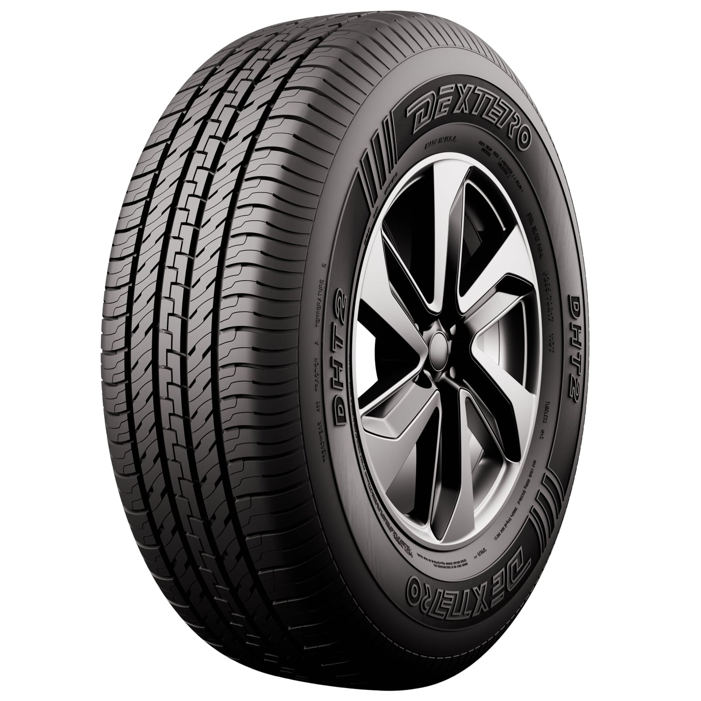 Dextero DHT2 Tire P245/65R17 105T Fits: 2004 Jeep Grand Cherokee Overland, 2019 Jeep Cherokee Trailhawk Elite