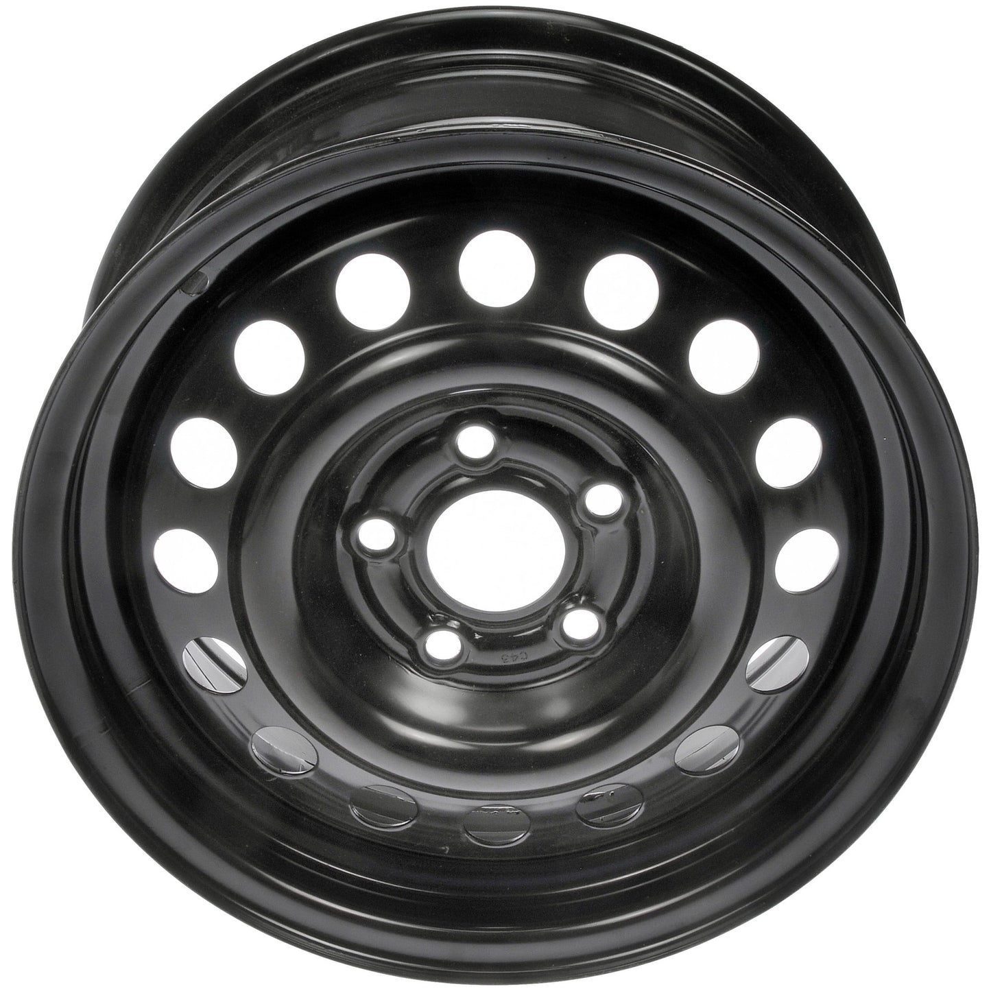 Dorman 939-175 Steel 14" Wheel Rim 14 x 6-inch 5-Lug Black, for Specific Models