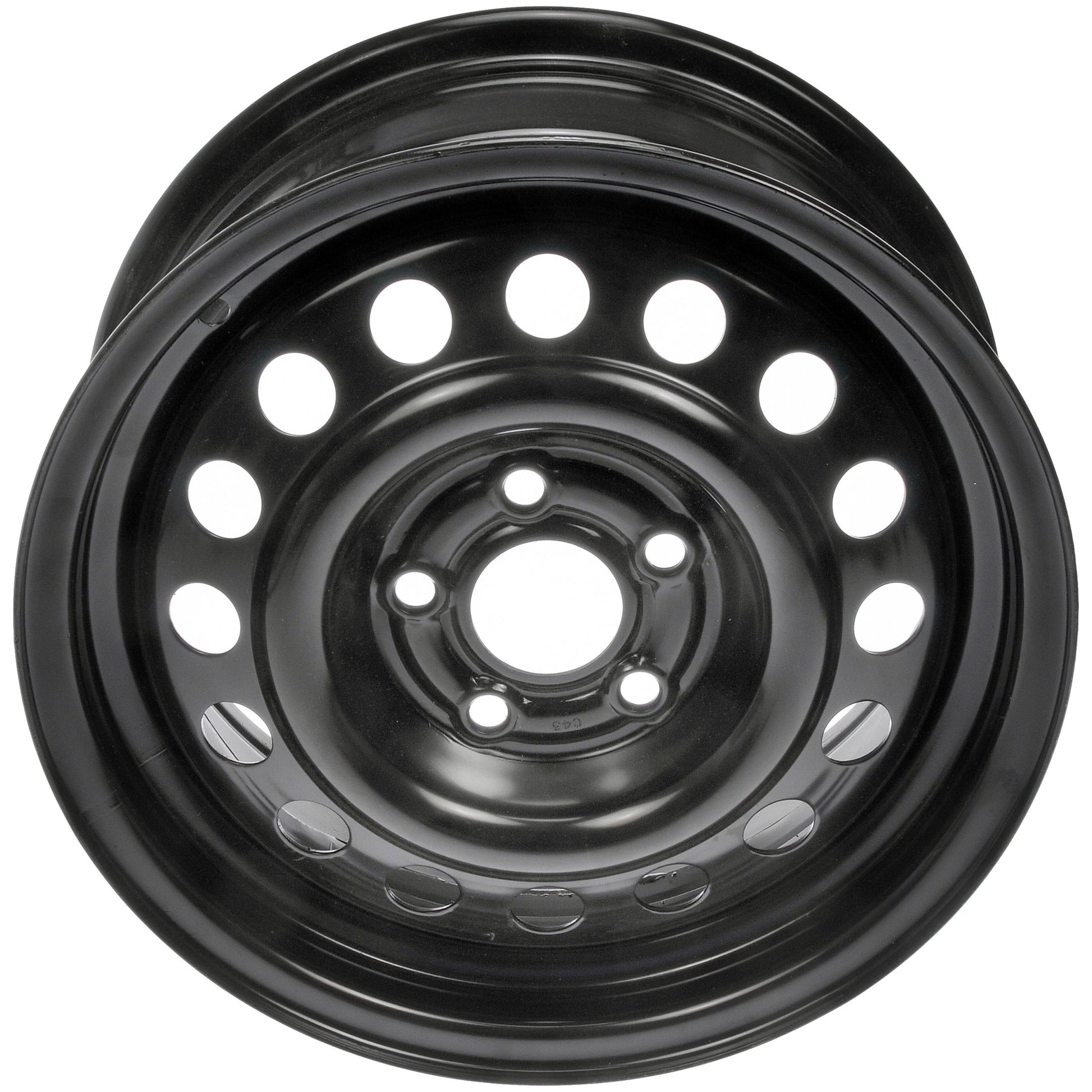 Dorman 939-175 Steel 14" Wheel Rim 14 x 6-inch 5-Lug Black, for Specific Models