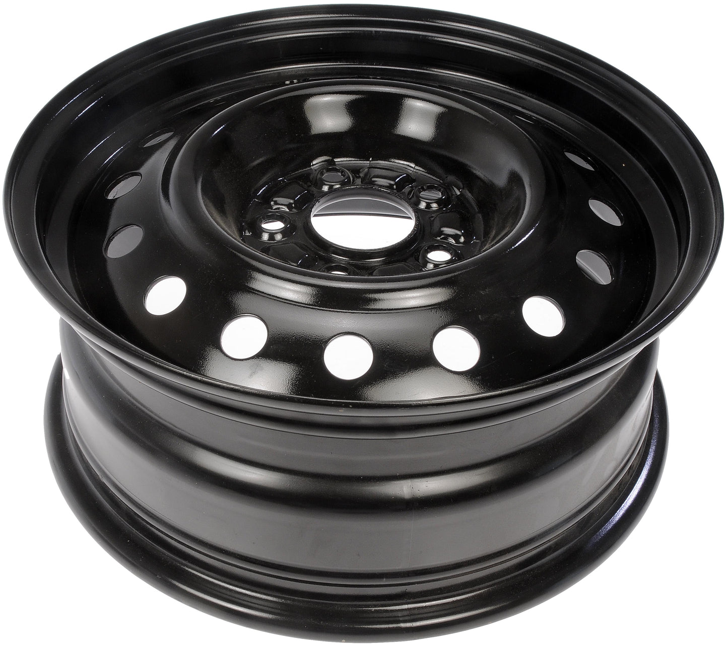 Dorman 939-237 Steel 16" Wheel Rim 16 x 6.5-inch 5-Lug Black, for Specific Nissan Models