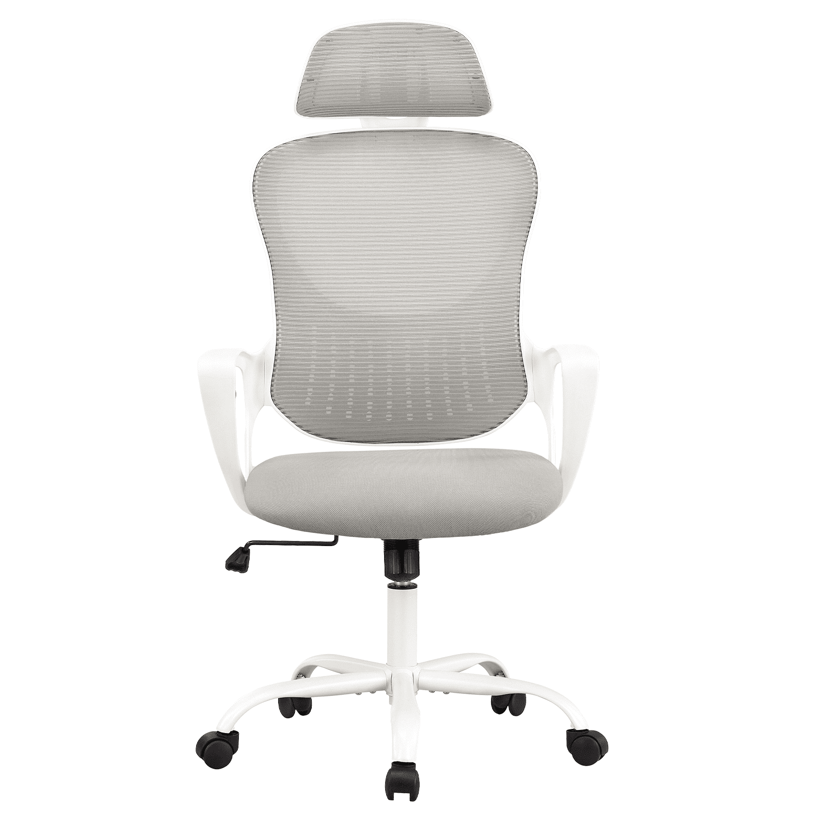 MAYEERTY High-Back Mesh Rolling Task Chair with Adjustable Headrest & Lumbar Support