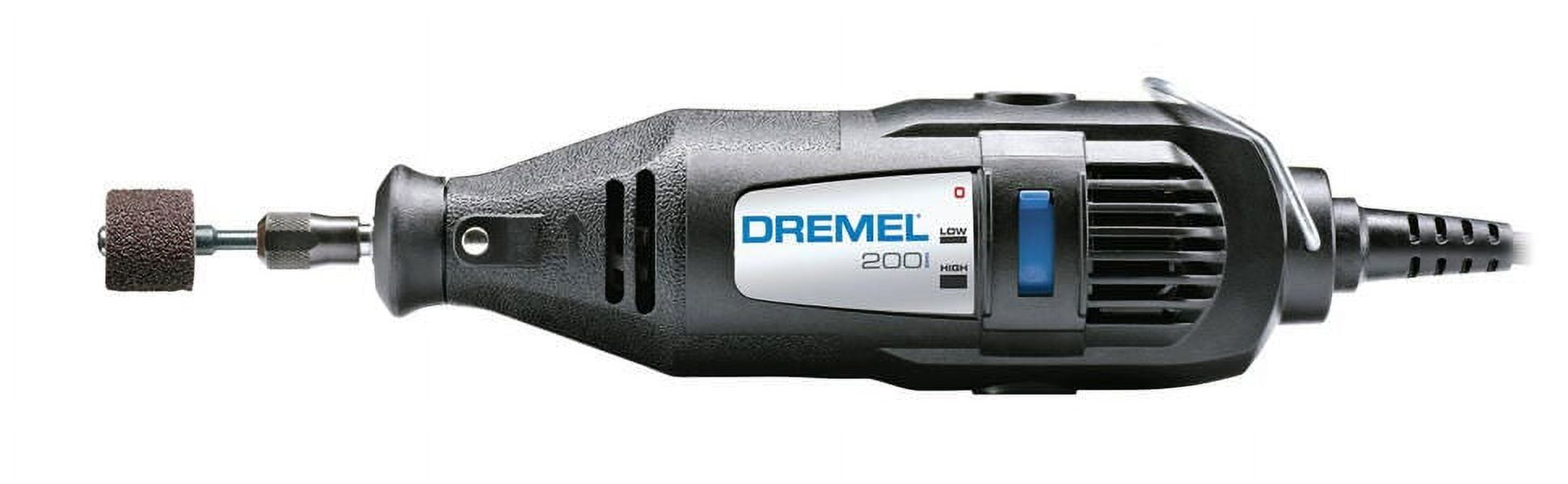 Dremel 200-N/6 Corded 2 Speed Rotary Tool includes 6 Accessories, 0.9A/120 Volts