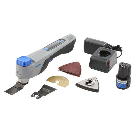 Dremel Blueprint 12V Brushless Oscillating Multi-Tool with Integrated Application Selector, MM12V-S1