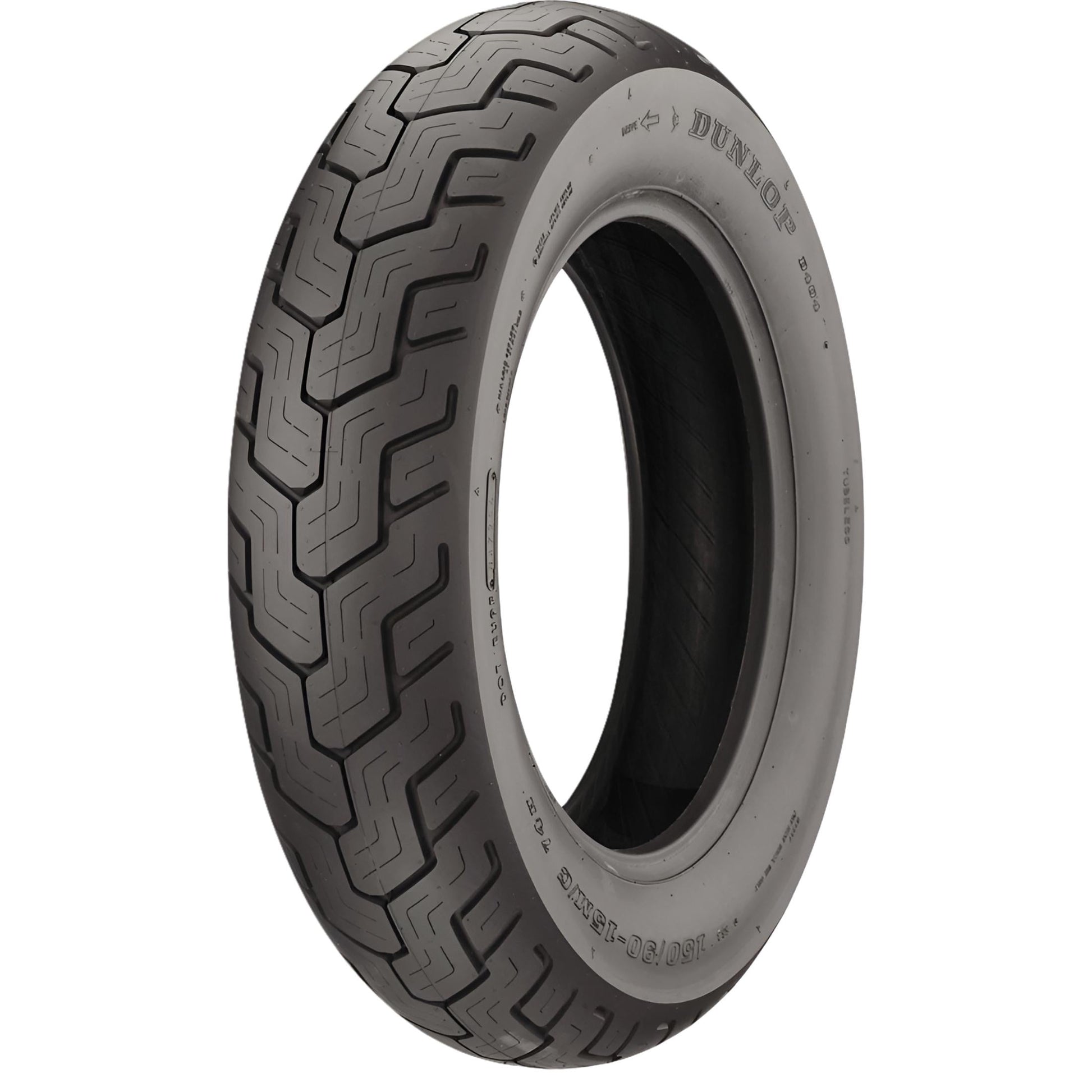 Dunlop D404 Rear Motorcycle Tire 140/90-15 (70H) Black Wall