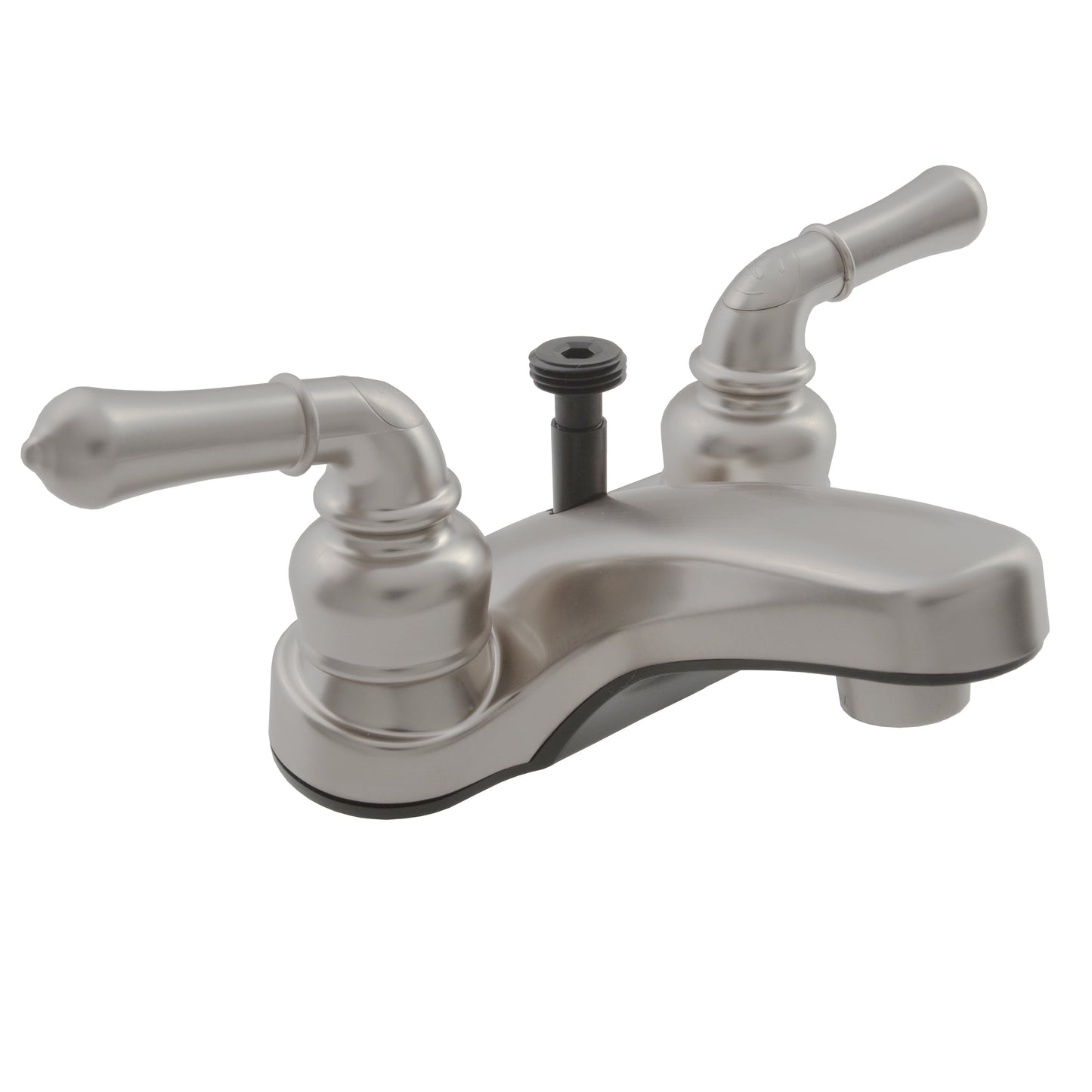 Dura Faucet Classical RV Lavatory Faucet w/ Diverter - Brushed Satin Nickel