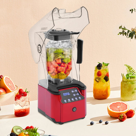 Durable 2200W Smoothie Blender, 2.2L Capacity, 8-Speed Adjustable, LED Touch Control, Anti-Slip Base, Perfect for Blending Smoothies and Ice Cream