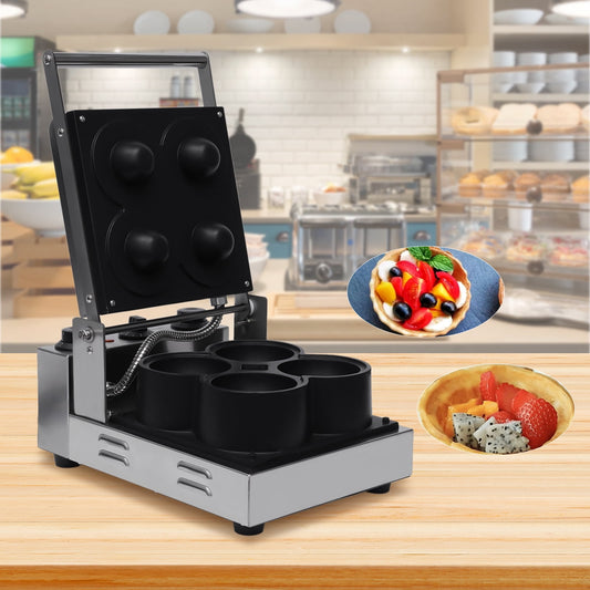 Dwellnix Waffle Bowl Maker Electric Chest Shape Waffle Baker Breast Boob Waffle Machine