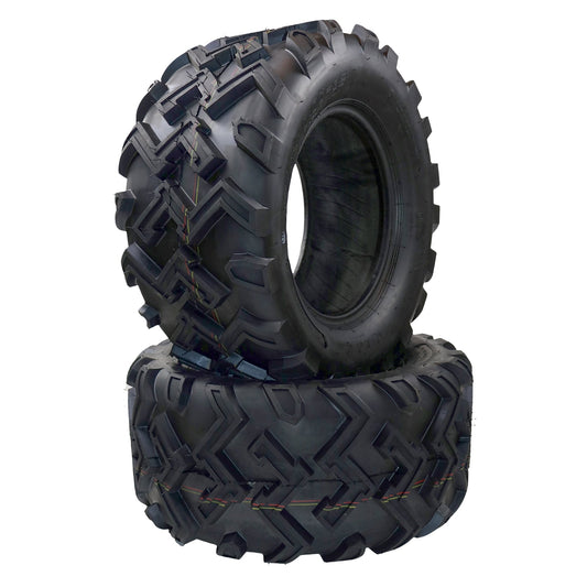EastVita 19X7.00-8 4PR QD116 ATV Tires, All Terrain ATV UTV Trail Sand Mud Off-Road Tires (Pack of 2, Tubeless)