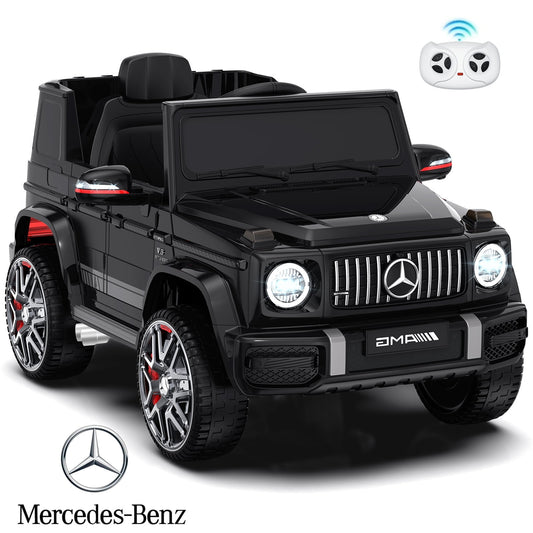 Eastdoll 12V ride on toys for toddlers,Licensed Mercedes-Benz G63 Power ride on kid car with remote controls,electric car for kids,Aged 2-6Y,Black