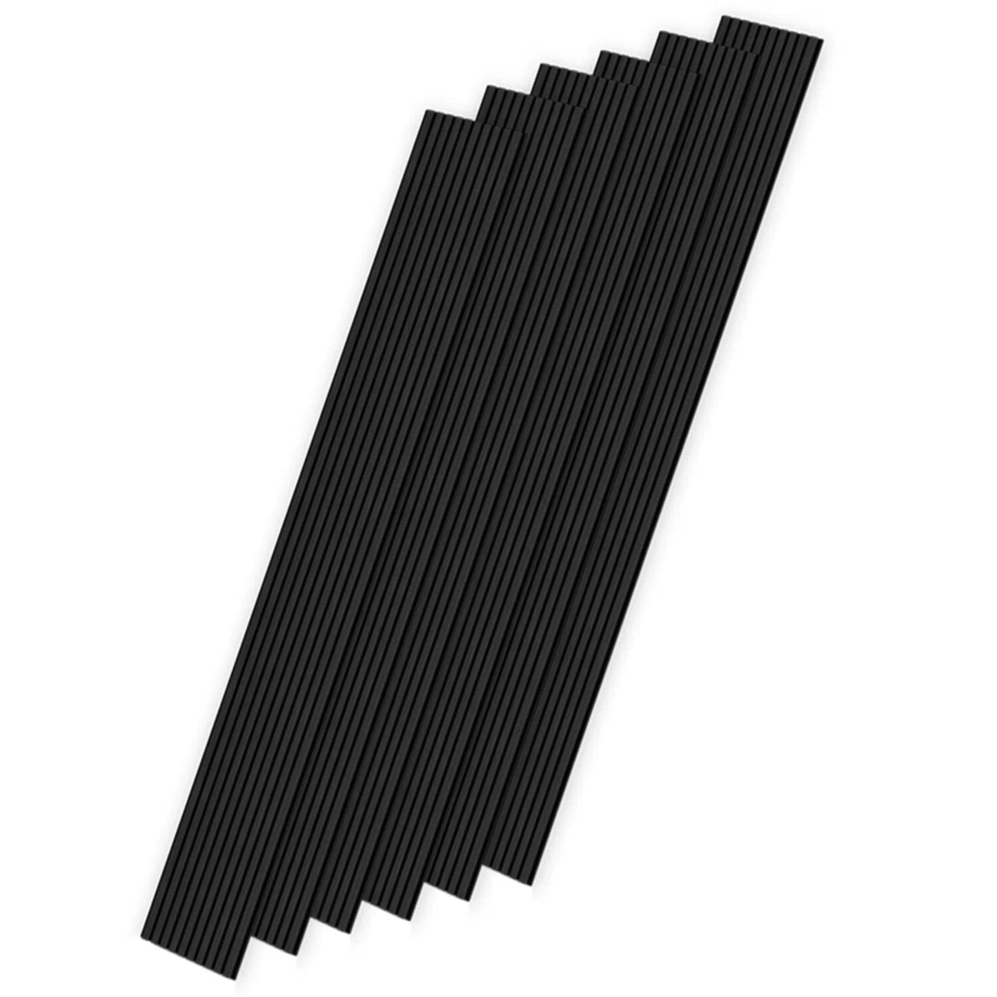 Easy4Home 6-Piece Wood Soundproof Wall Panels 94" x 7.9" Soundproof Wall Panels, Black Oak