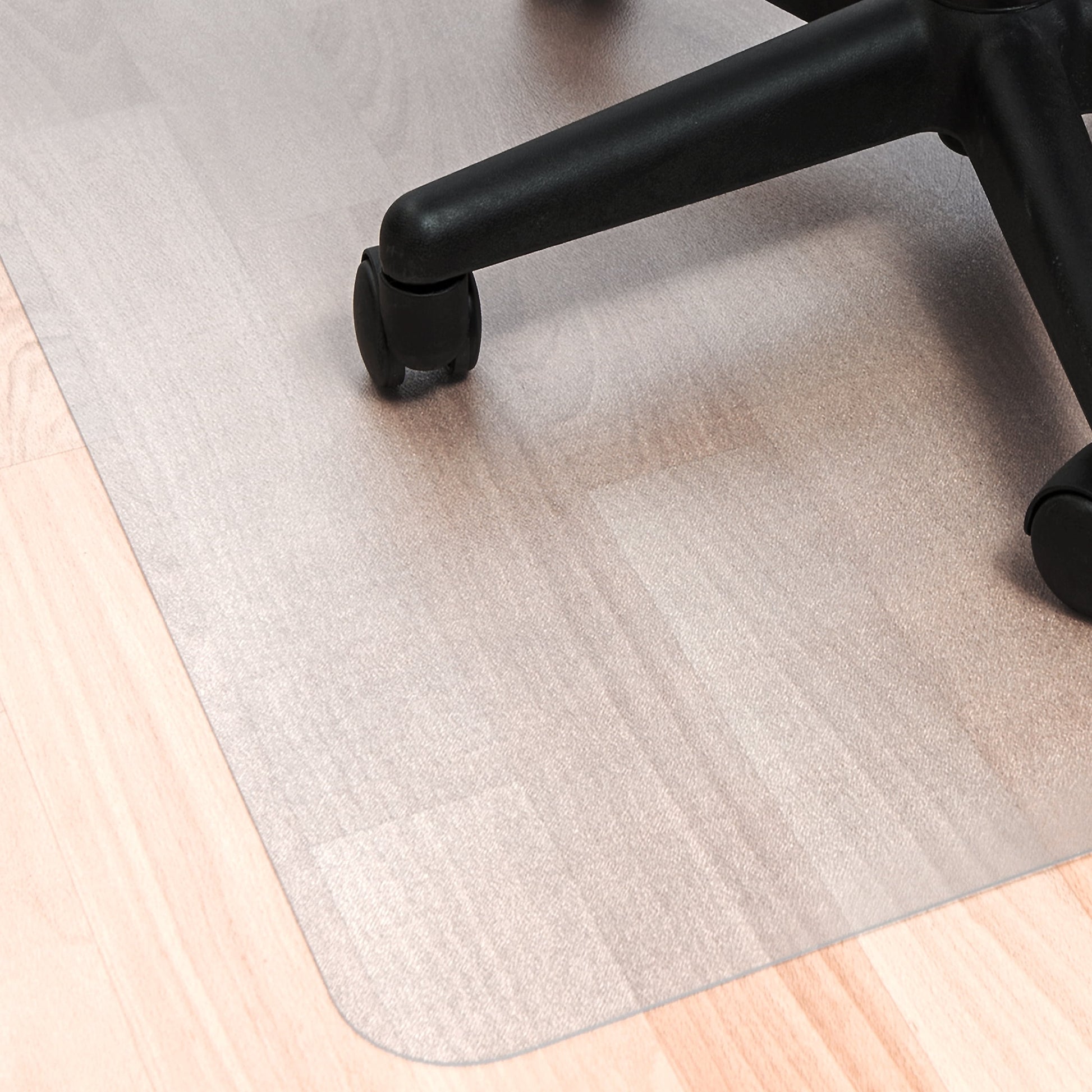 CleartexÂ® Recycled Rectangular Chair Mat For Hard Floors - 48" x 60"