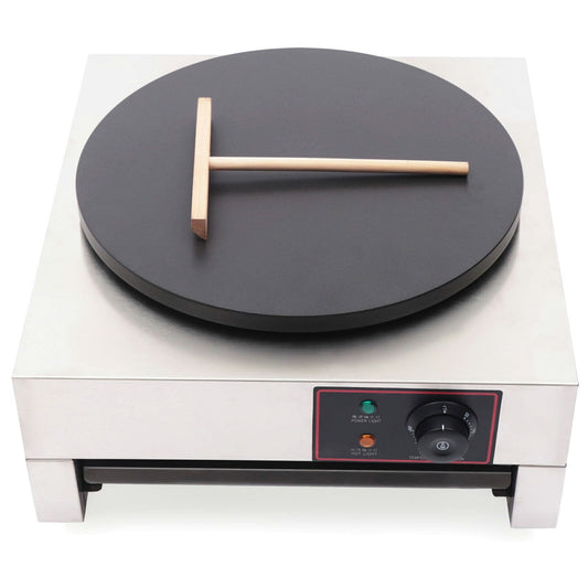 Electric Crepe Maker Machine Circular Frying Pan Griddle Pancake Stove 1700W
