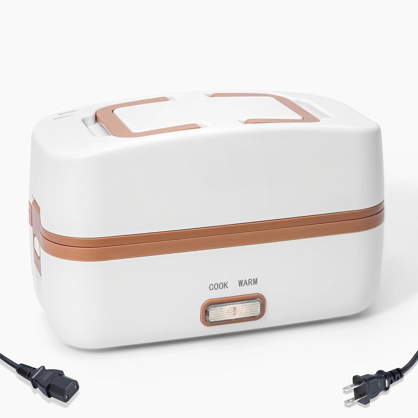 Electric Lunch Box Food Heater, 1000mL Standard Capacity, 270W 304 Stainless Steel